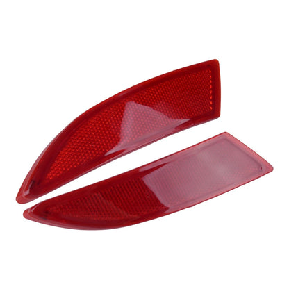 Red Rear Bumper Reflectors for Ford Focus (2012-2015)
