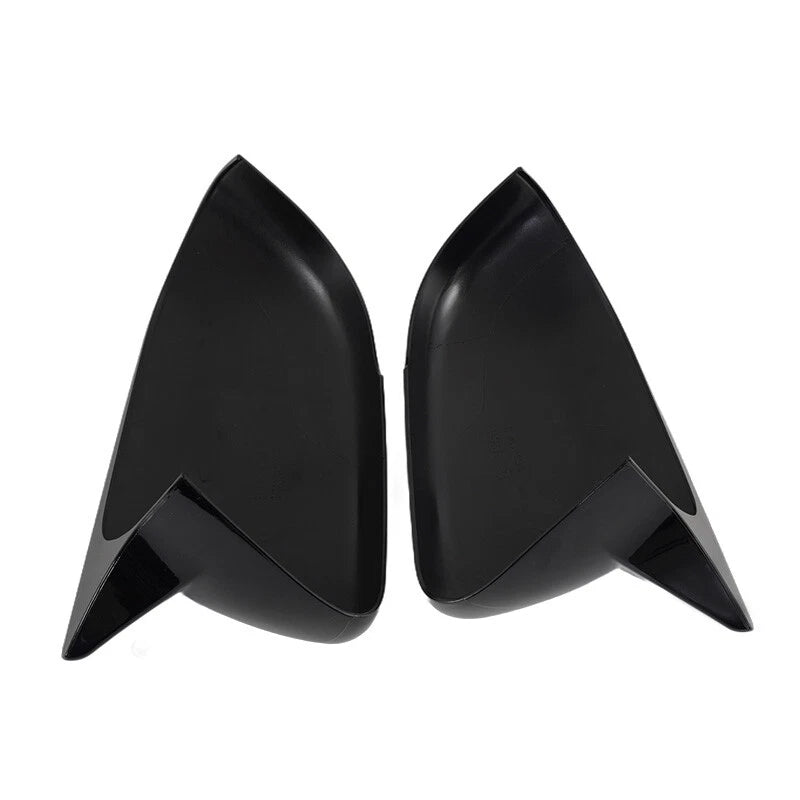 Glossy Black Rearview Wing Mirror Cover Caps for Ford Explorer (2020-2024)