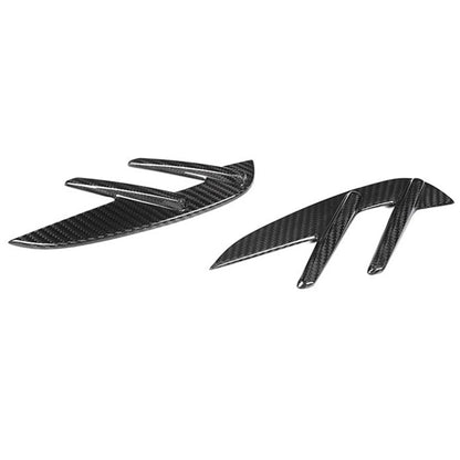 2 x Real Carbon Fiber Side Fender Air Vent Covers for BMW G80 M3 (2021-2025)
