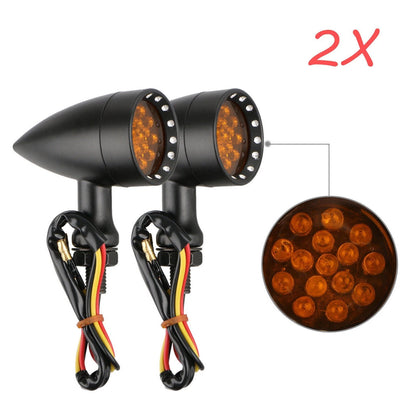 Motorcycle Bullet LED Turn Signal Lights for Harley/Chopper