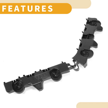 Rear Bumper Support Bracket for Nissan Altima (2019-2020) 1 Pc Black ABS