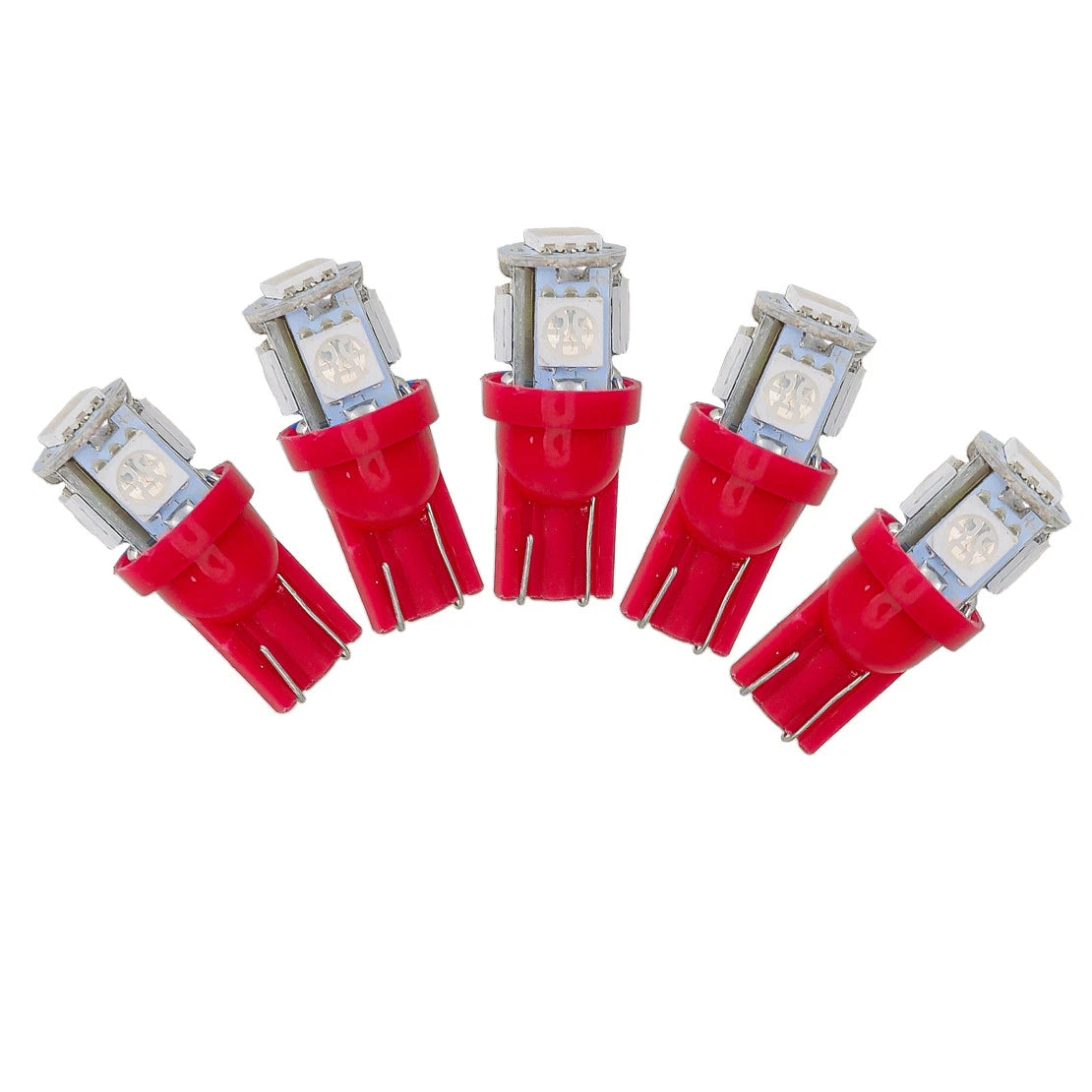 5 x Red LED Instrument Cluster Light Bulbs for Ford Bronco, F150, F350