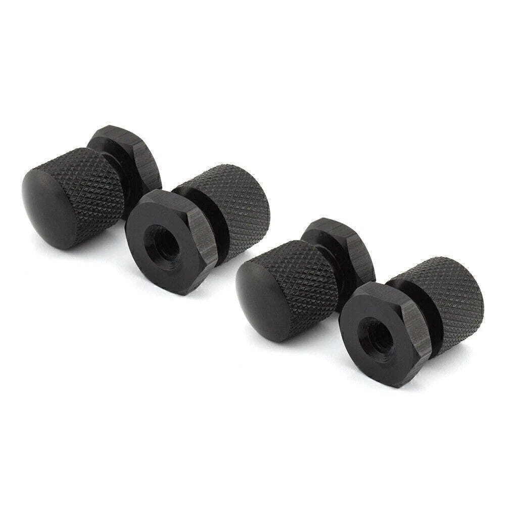 Harley Davidson Touring Black Solo Seat Mounting Nuts 1/4"-20 Thread