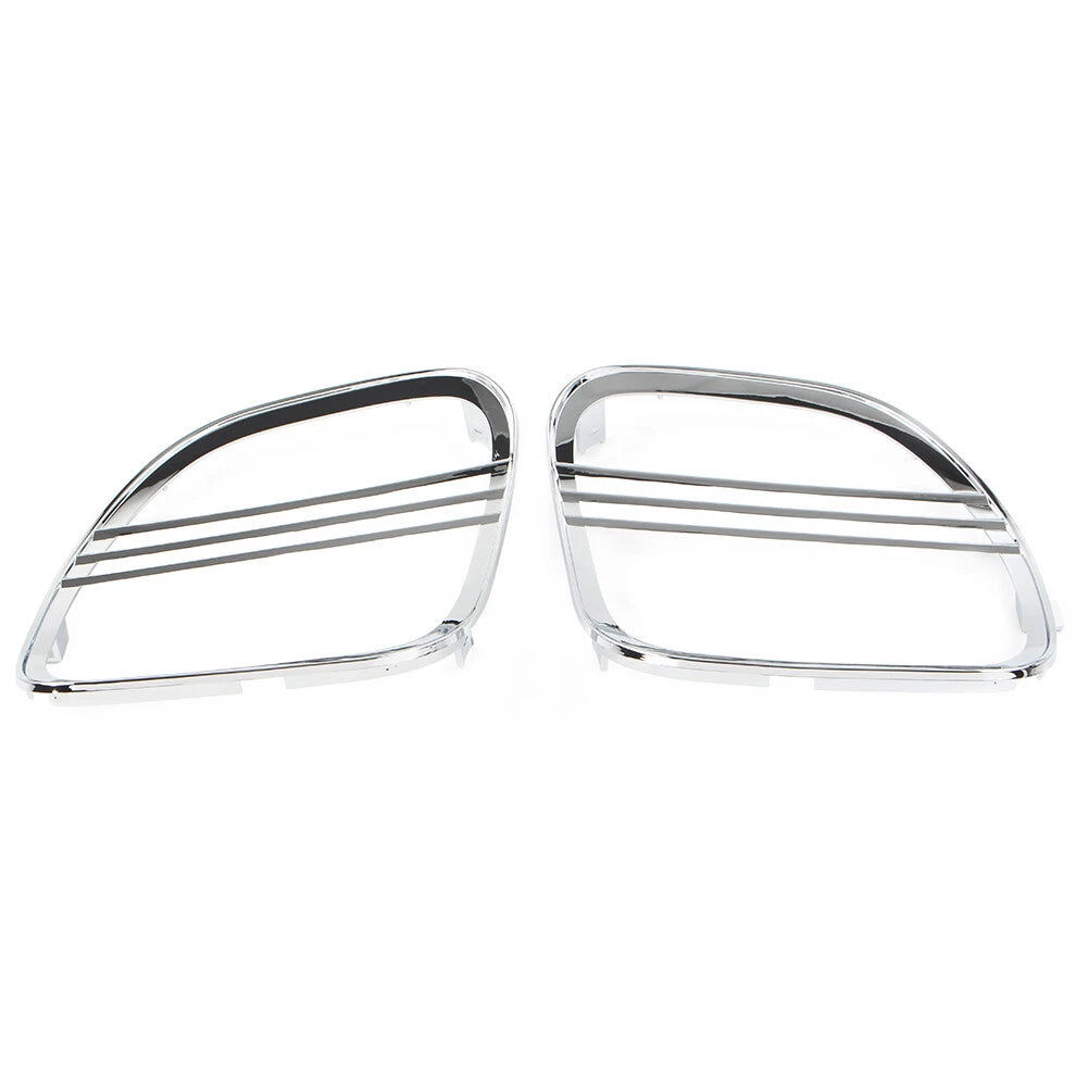 Chrome Tri-Line Speaker Grills Covers for Harley Road Glide FLTRX (2015-2021)