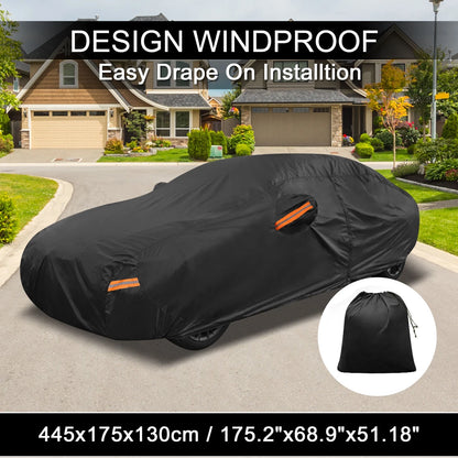 Waterproof Aluminum Film Car Cover for Kia Rio Sedan