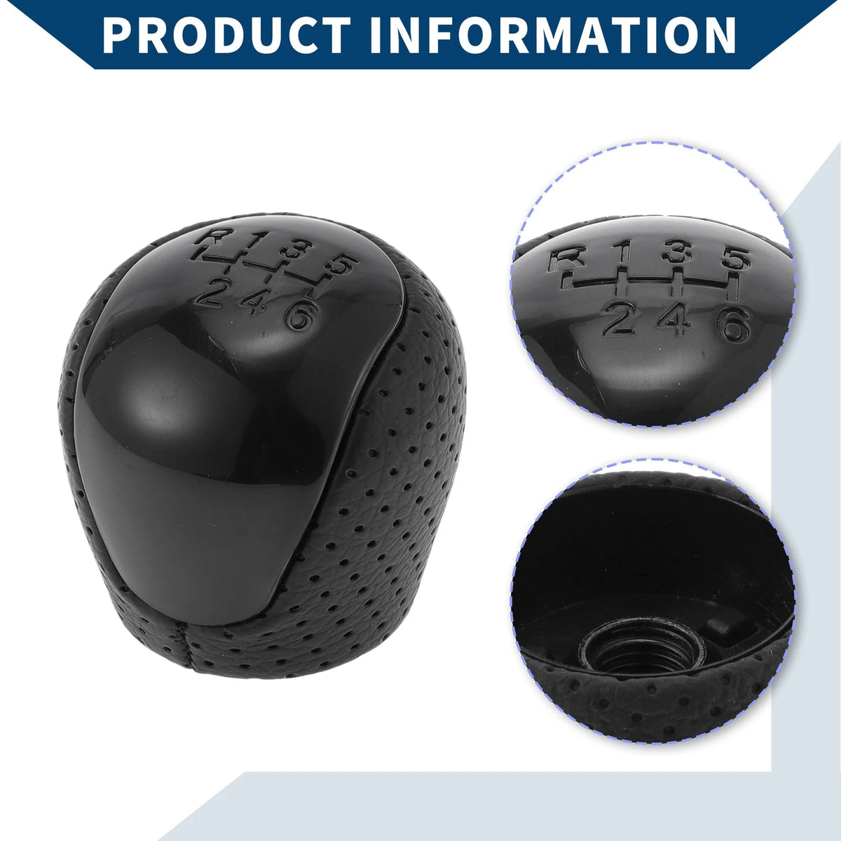 6 Speed Manual Gear Shifter Knob for Hyundai Elantra (2008-2009)