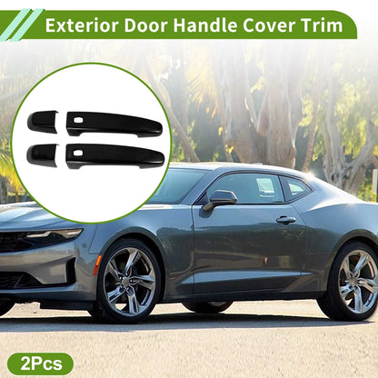Door Handle Cover Trim for Chevrolet Camaro Glossy Black (2016-2023)