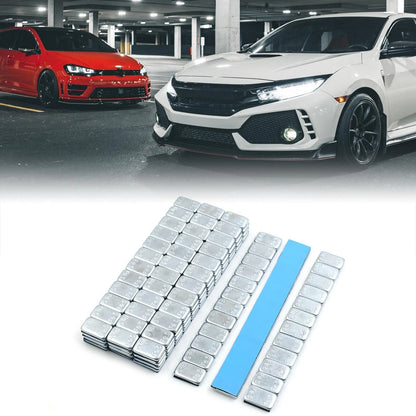 2.1oz Self Adhesive Wheel Balance Weights Strips 15pcs for Motorcycle