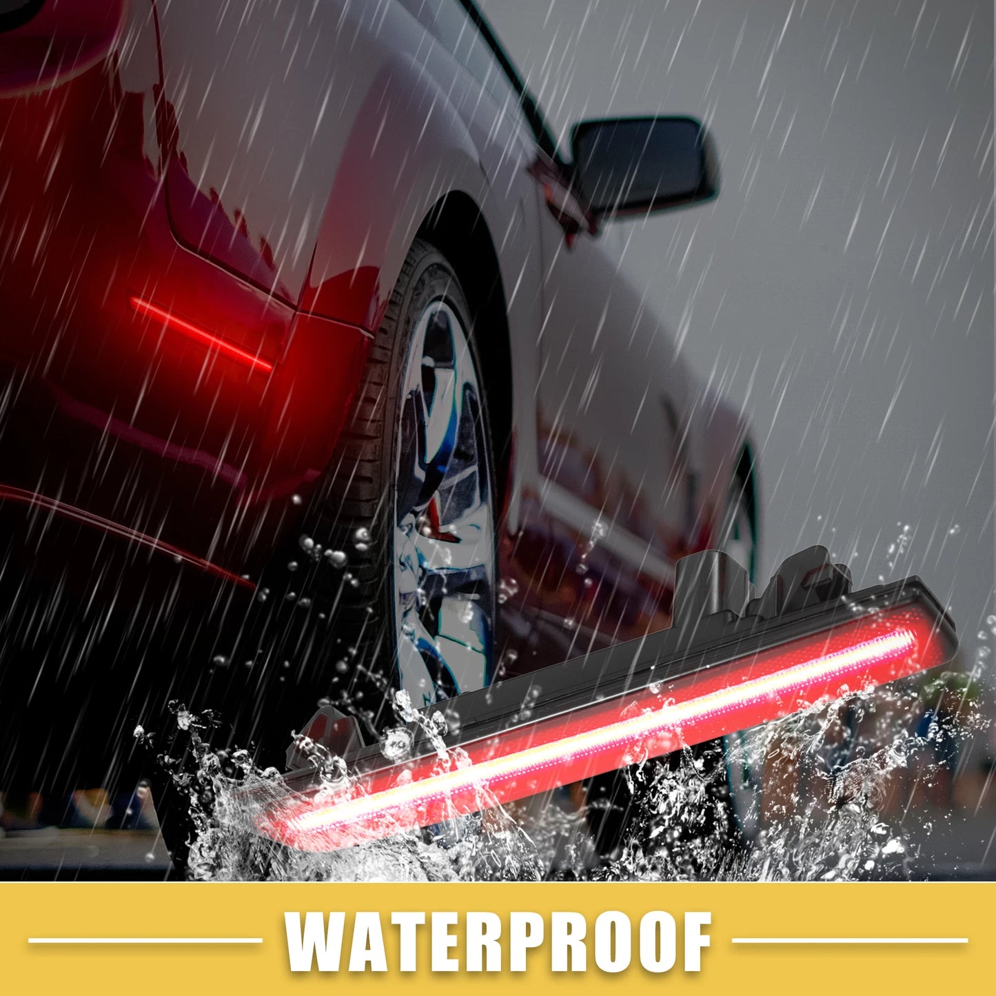 LED Side Marker Light for Dodge Amber Red Light
