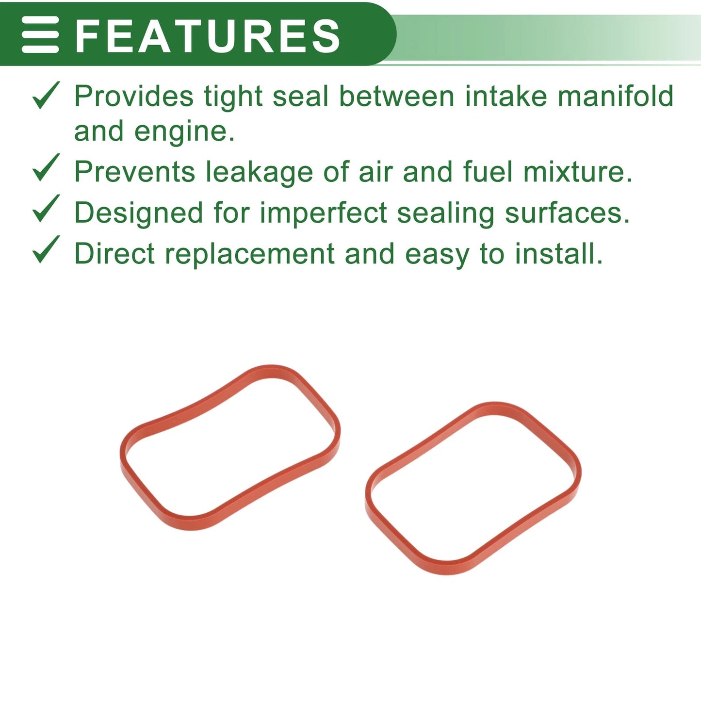 Engine Intake Manifold Gasket for Ford Mondeo (2010-2015) - 4 Pcs