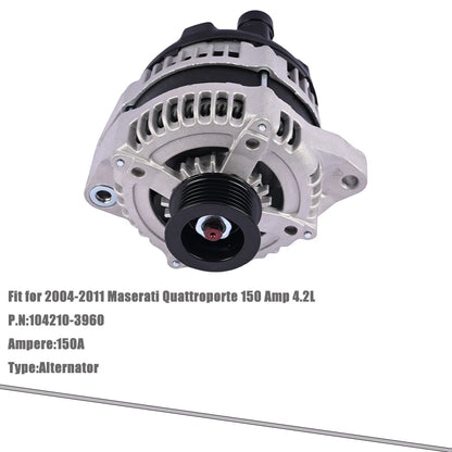 Alternator 4.2L for Maserati GranTurismo Quattroporte (2008–2012)