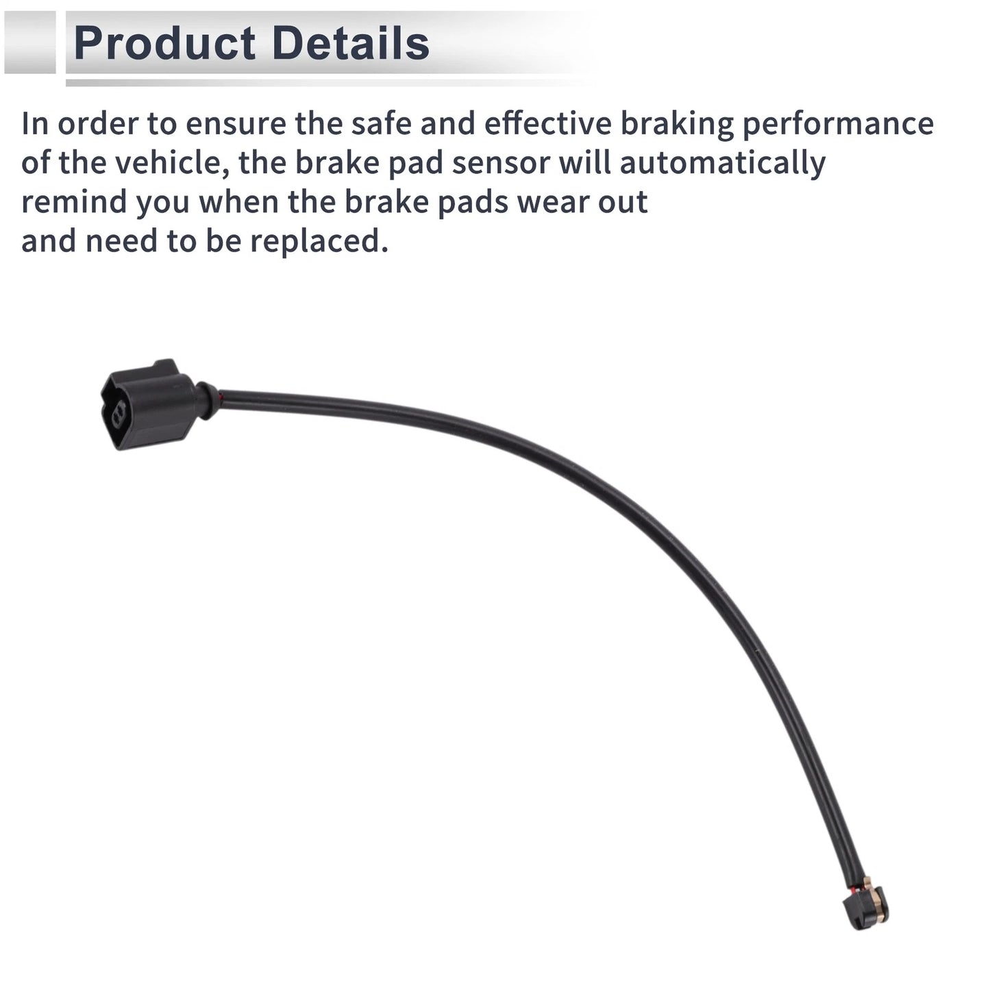 Front wheel Brake Pad Wear Sensor for Porsche Panamera (2011 - 2012)