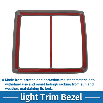 Front Row Headlight Trim Bezel for Toyota Tacoma 2016-2023 Light Brown