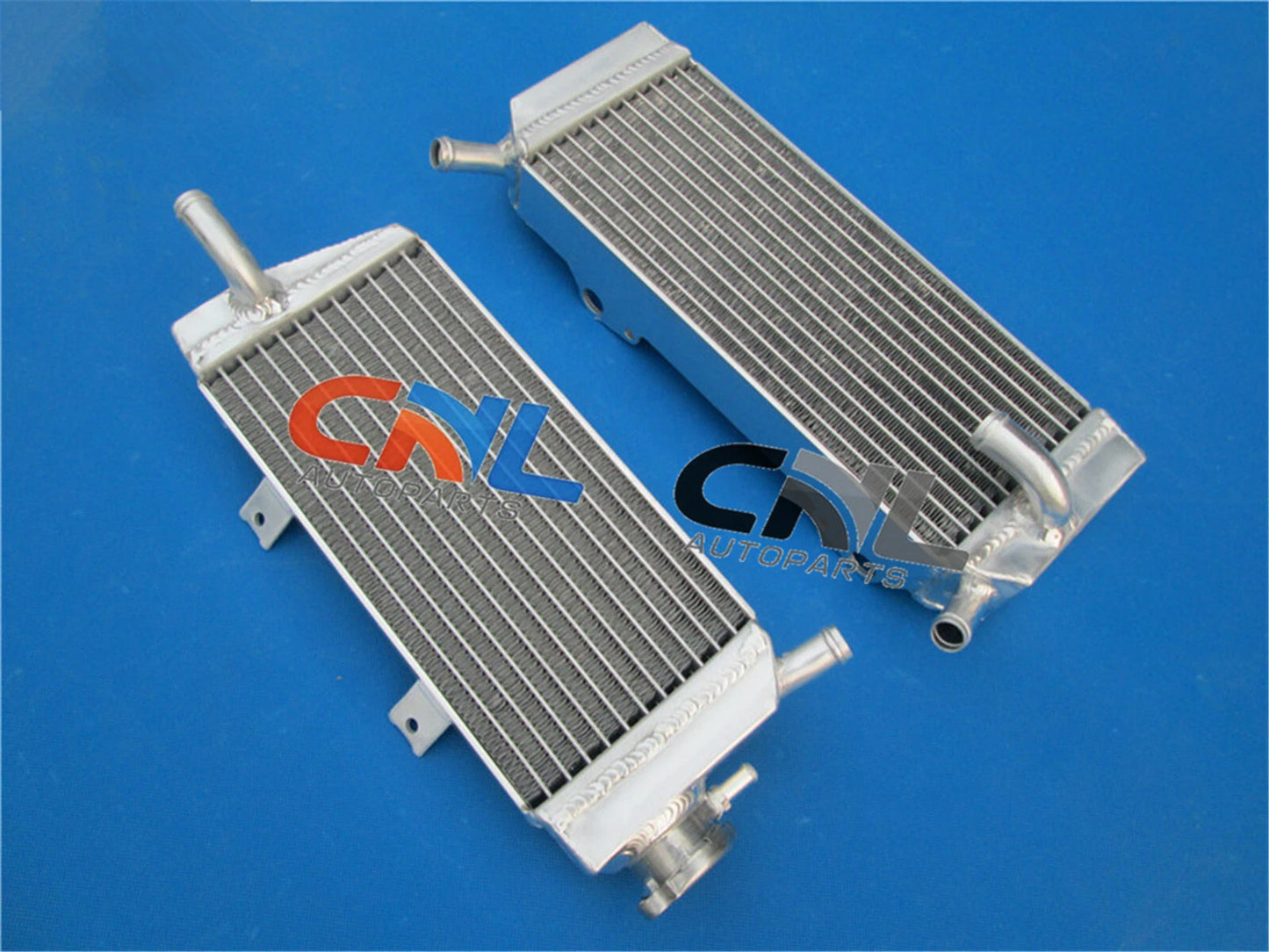 Aluminum Radiator & Blue Hoses for Honda CRF450X (2005-2016)