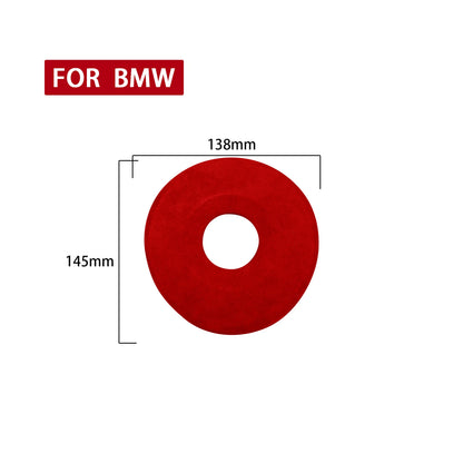 Red Leather Steering Wheel Cover for BMW M-Sport F20 F22 F30 F32 F10 (2012-2019)