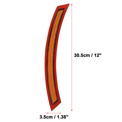 Front Bumper Reflectors  Yellow for BMW F15 F85 (2014-2019)