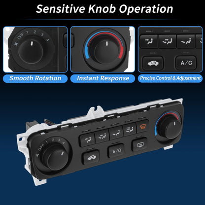A/C Heater Climate Control Module for Honda Accord 2.3L 3.0L (2001-2002)