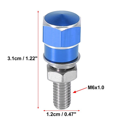 Bolts Screws 4pcs Universal Motorcycle License Plate Frame for Motorcycle