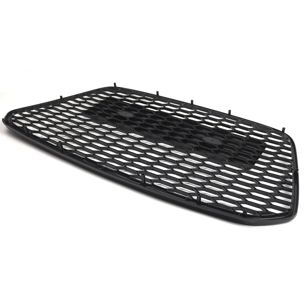 Front Bumper Mesh Grill for Audi A6 S6 C7 (2012-2015) Black
