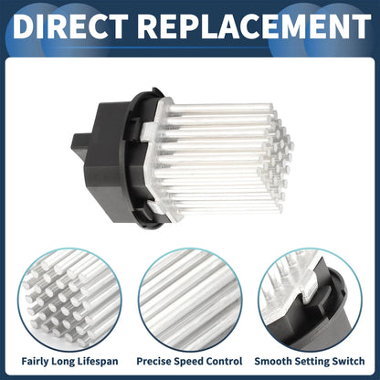 Blower Motor Resistor for Peugeot 307, 407 & Citroen C3, C5, C6 (2001-2014)