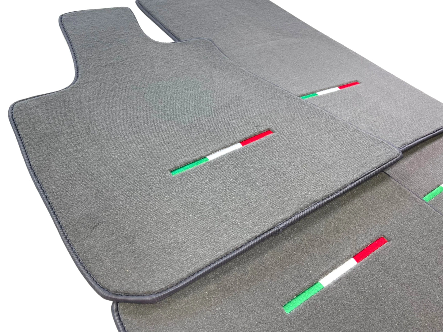 Beige Floor Mats for Maserati Ghibli 2013-2022 Italy Edition 2 x Autowin