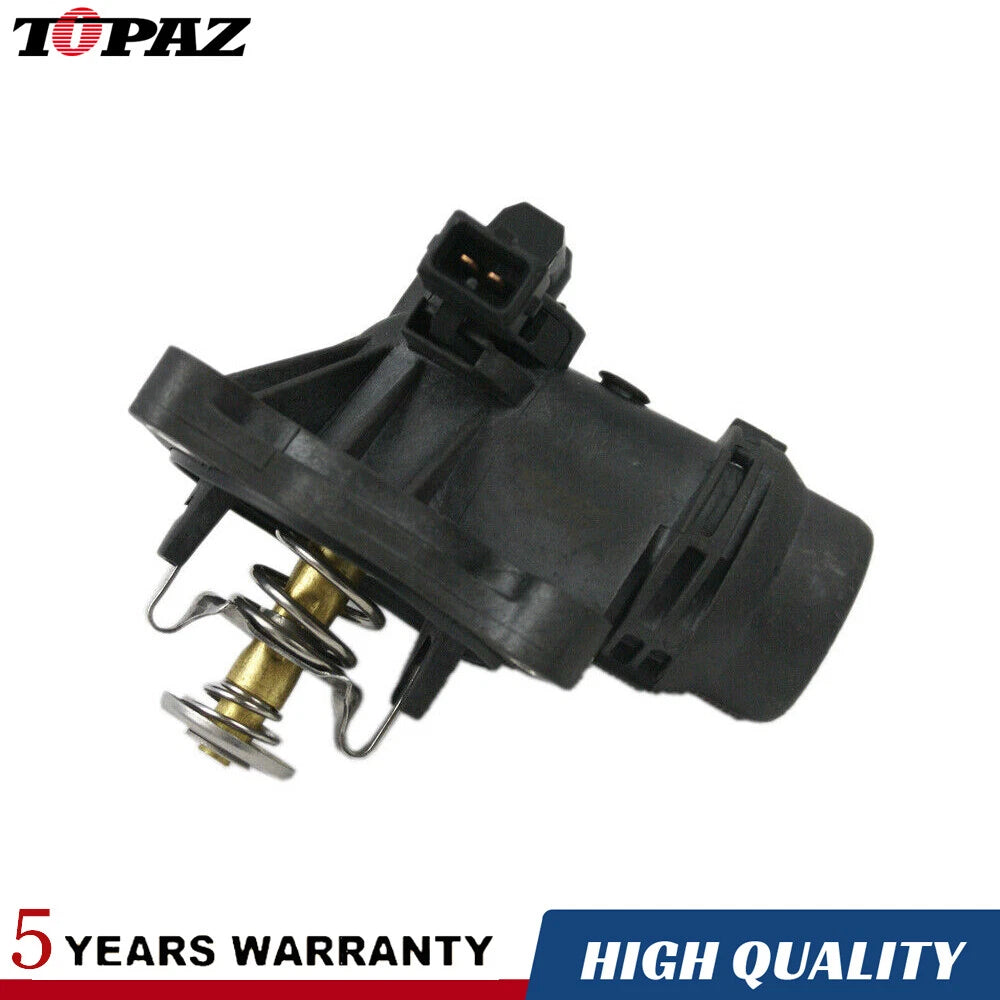 Coolant Thermostat 105°C w/ Gasket for BMW E82 E46 E84 E87 E83 E85 E90 E91