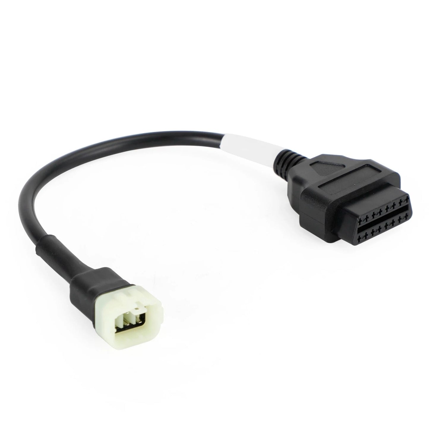 6 Pin OBD2 Diagnostic Plug Adapter for Kawasaki Motorcycle Scooter ATV