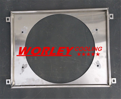 Aluminum Shroud + Fan for LandCruiser 75 Series 2H 4.0 Diesel (1985-1992)