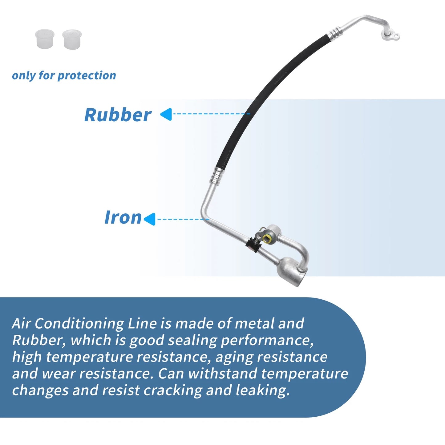 A/C Refrigerant Liquid Hose for Land Rover Range Rover Evoque (2012-2015)