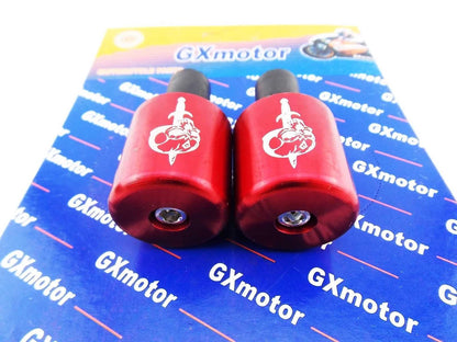 CNC Billet Alloy Bar End Handlebar Ends Weight Slider Set 22mm for GXMOTOR (N/A)