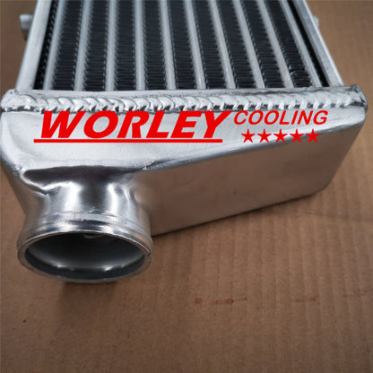 2 x QLD-540x170x50 Aluminum Turbo Intercooler