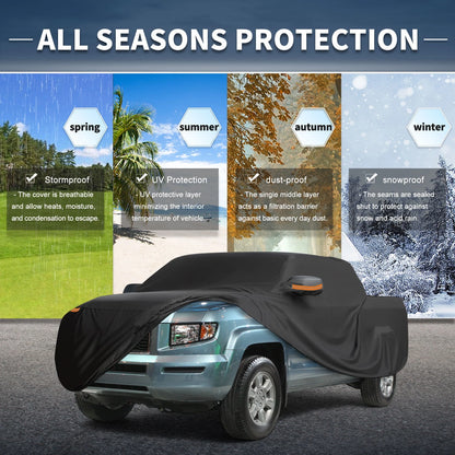 Waterproof Aluminum Film Car Cover for Honda Ridgeline (2006-2014)