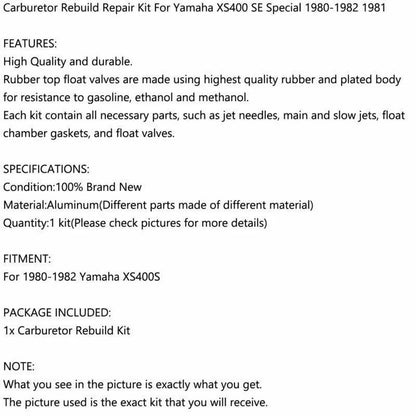Carburetor Repair Kit for Yamaha XF200 SE Special (1980-1982)