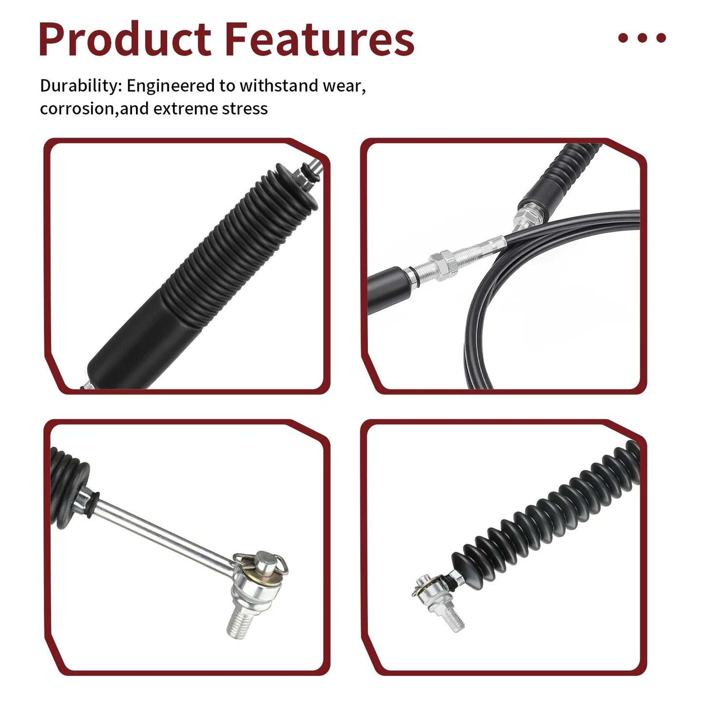 Gear Selector Shift Cable for Polaris Ranger Crew 800 4x4 (2010-2014)