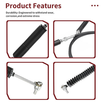 Gear Selector Shift Cable for Polaris Ranger Crew 800 4x4 (2010-2014)