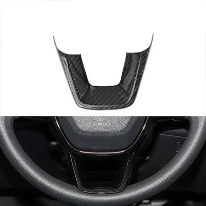 Carbon Fiber Steering Wheel Bottom Cover Trim for Honda Civic 11th 2022+