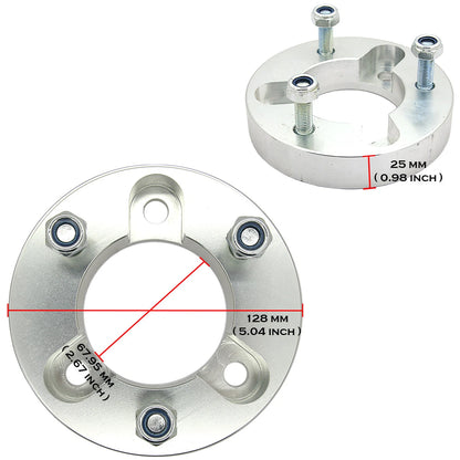 25MM Front Coil Shock Spacers for Nissan Navara MNT D23 NP300 (2015)