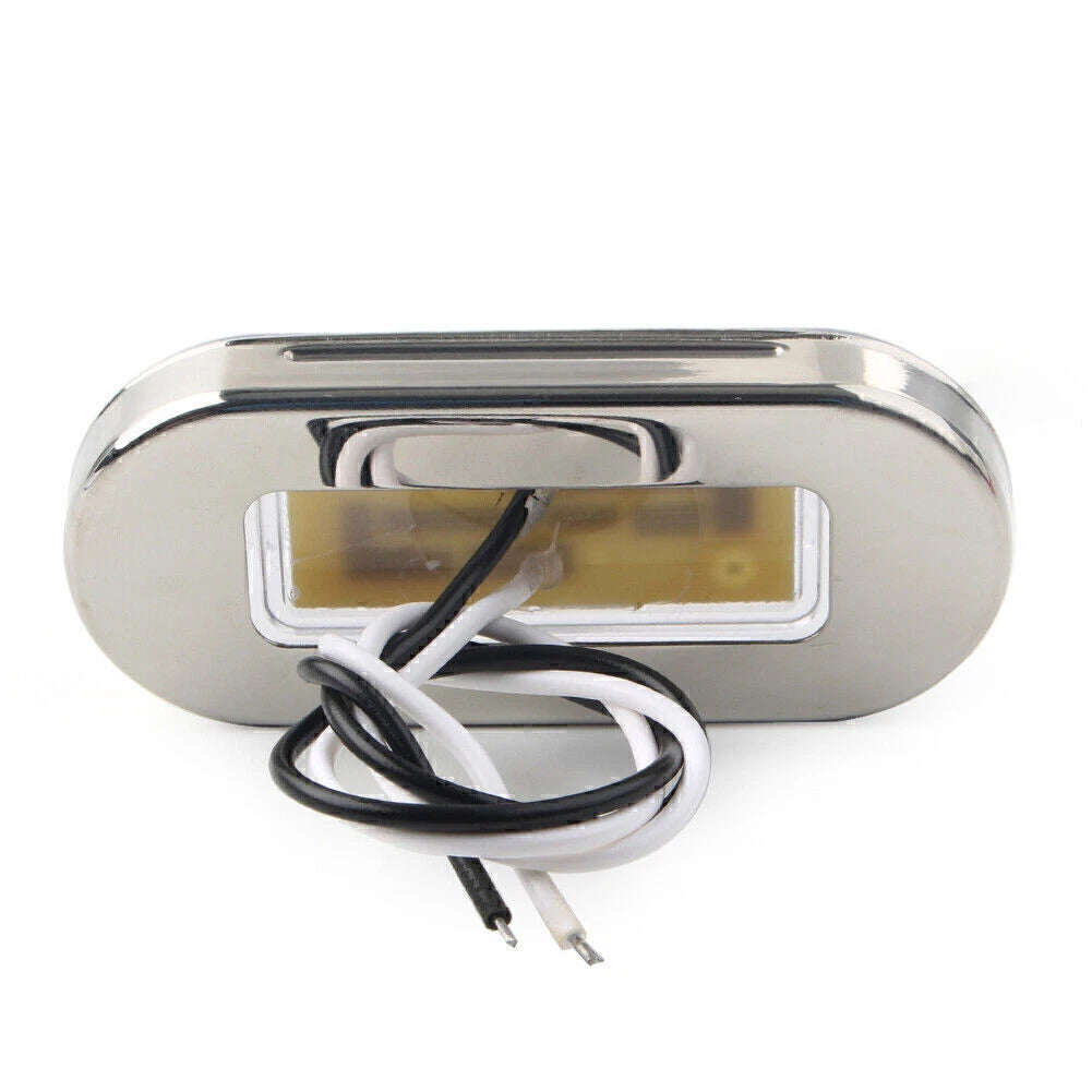 12V 3 SMD LED Red Signal Light Lamp for Truck Trailer RV Boat