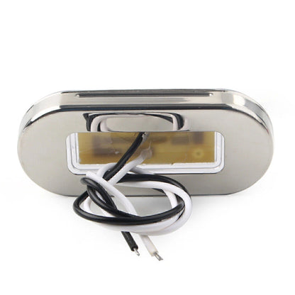 12V 3 SMD LED Red Signal Light Lamp for Truck Trailer RV Boat