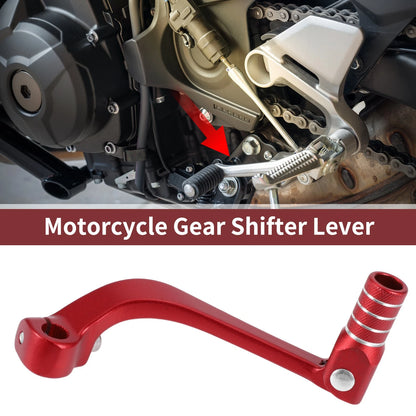 Folding Motorcycle Gear Shifter Lever for Honda CRF110F (2013-2018) Red
