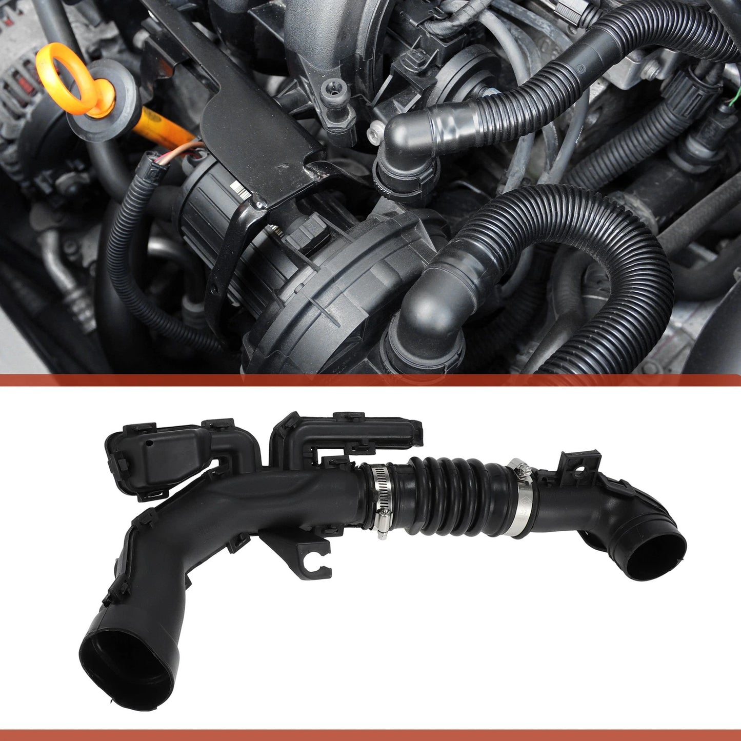 Air Intake Hose for Nissan Versa/Versa Note (2013-2019) 1 Pc Rubber