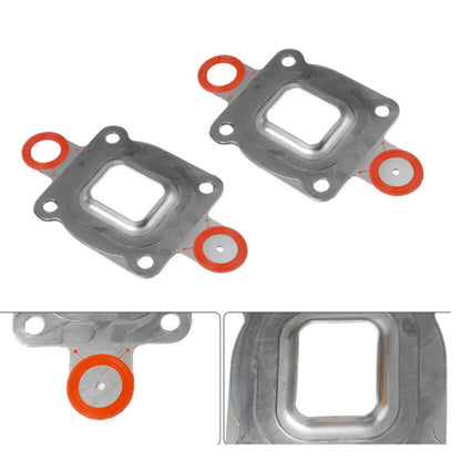 Exhaust Elbow Riser Gasket for MerCruiser 27-864547A02, Dry Joint, Restricted Flow