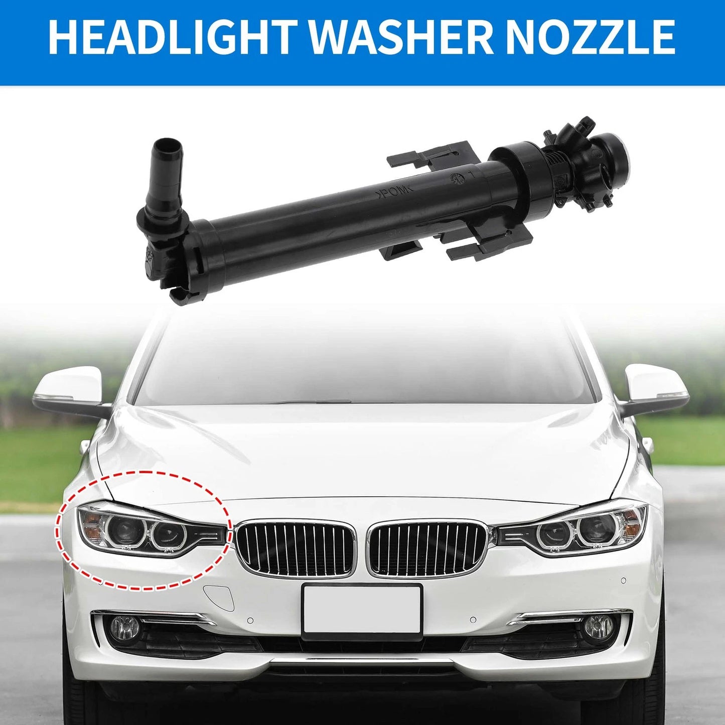 Headlight Washer Nozzle for BMW 328i 435i M4 (2012-2019)