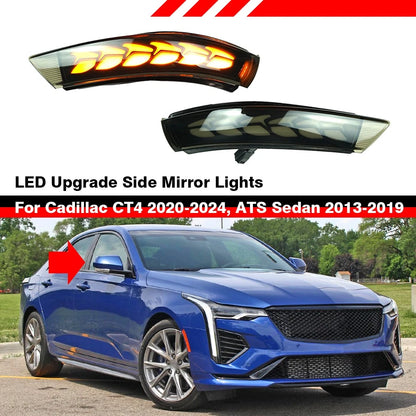 LED Side Mirror Lamp Turn Signal Light for Cadillac ATS Sedan (2013–2019)