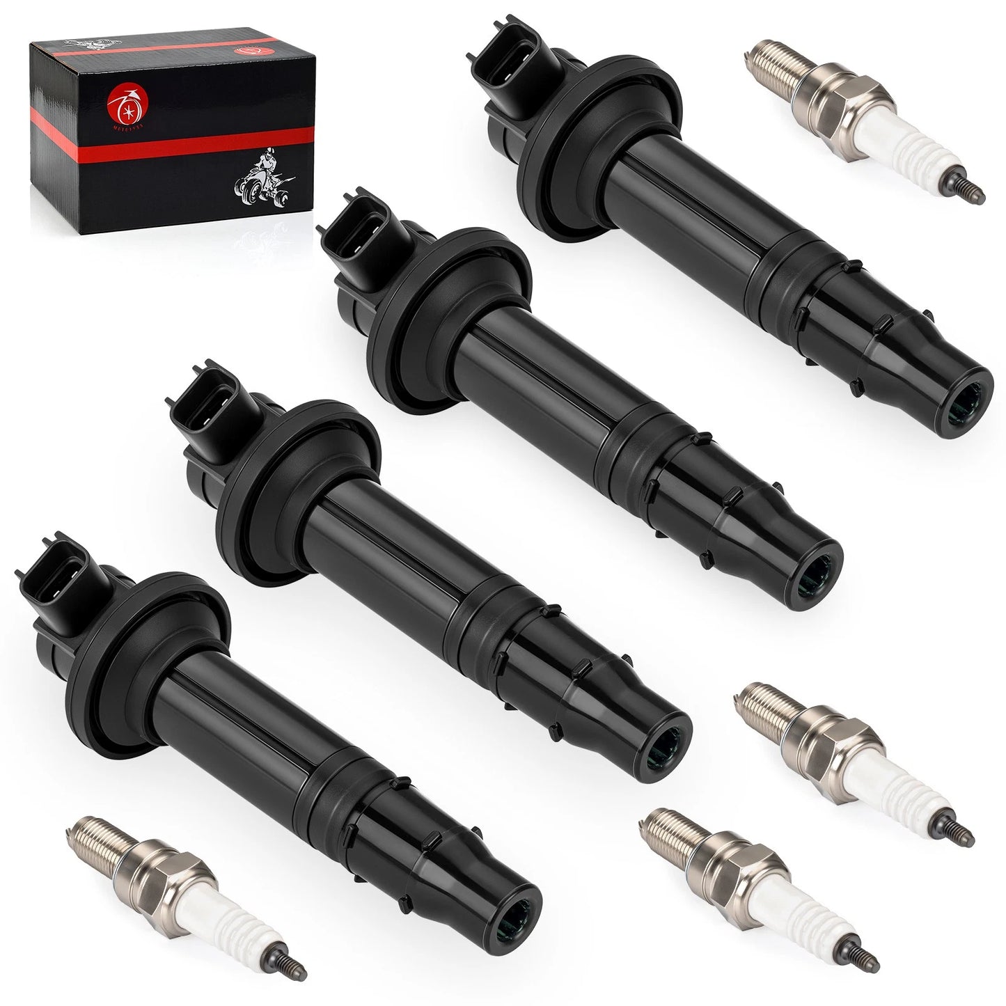 4x Ignition Coils for Yamaha YZF-R6/R6S (1999-2002)