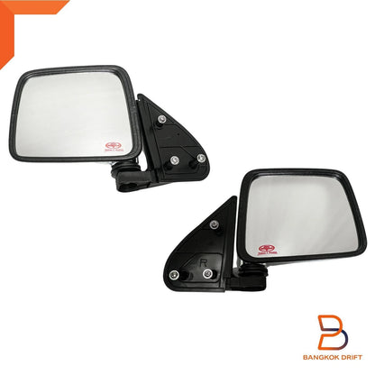 Chrome Side Door Mirror Pair for Nissan Navara UTE D22 (1997-2005)