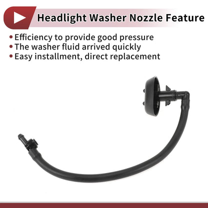 Driver Side Headlight Washer Nozzle for Land Rover LR4 (2010-2013)