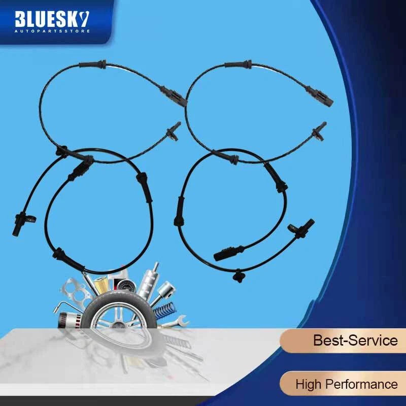 4X ABS Wheel Speed Sensor for LDV V80 Van 2.5L Diesel (2013 - Present)