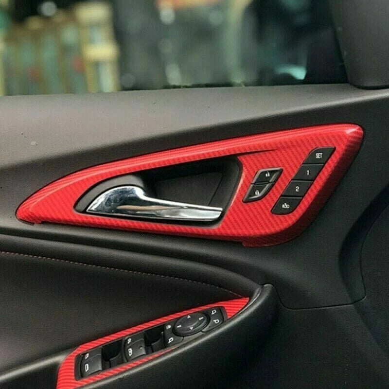 Carbon Fiber Interior Decor Trim Sticker for Chevrolet Malibu (2016–2019)