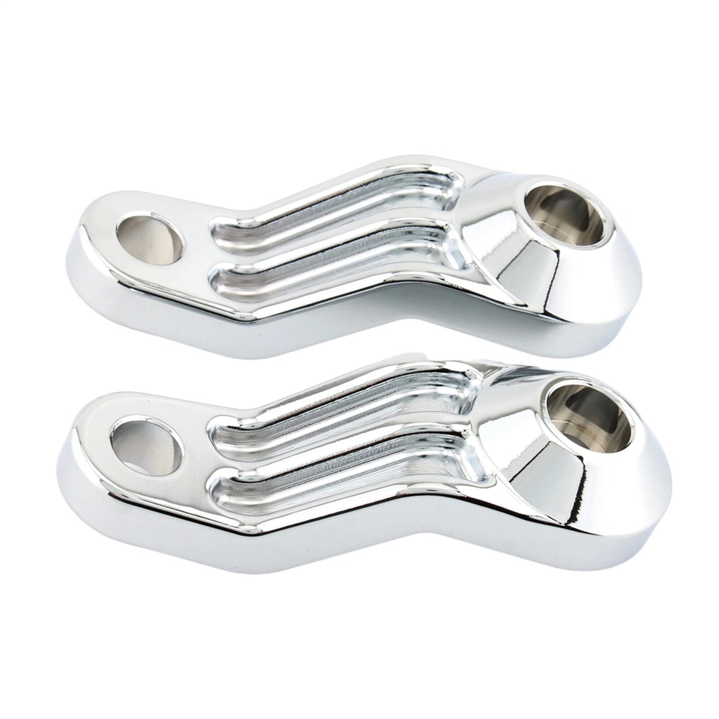 2 x Chrome Rear Turn Signal Light Holders for Triumph Thruxton (2016-2023)